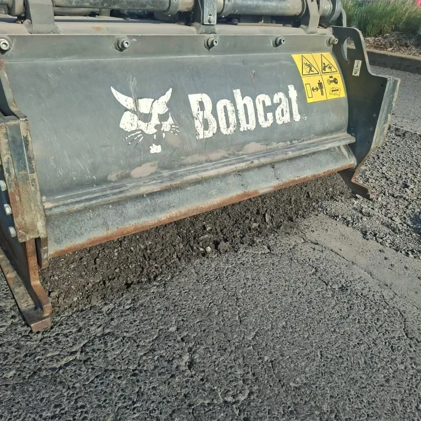 Planage d'enrobé