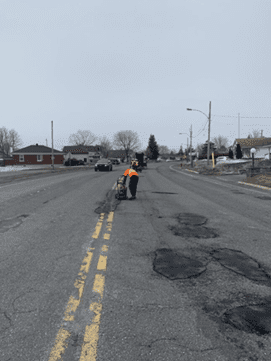 R&eacute;paration de nid de poule